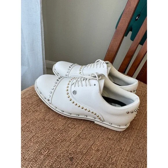 G/FORE Women's 6 Welt Stud Gallivanter Spikeless Golf Shoes - Picture 7 of 8